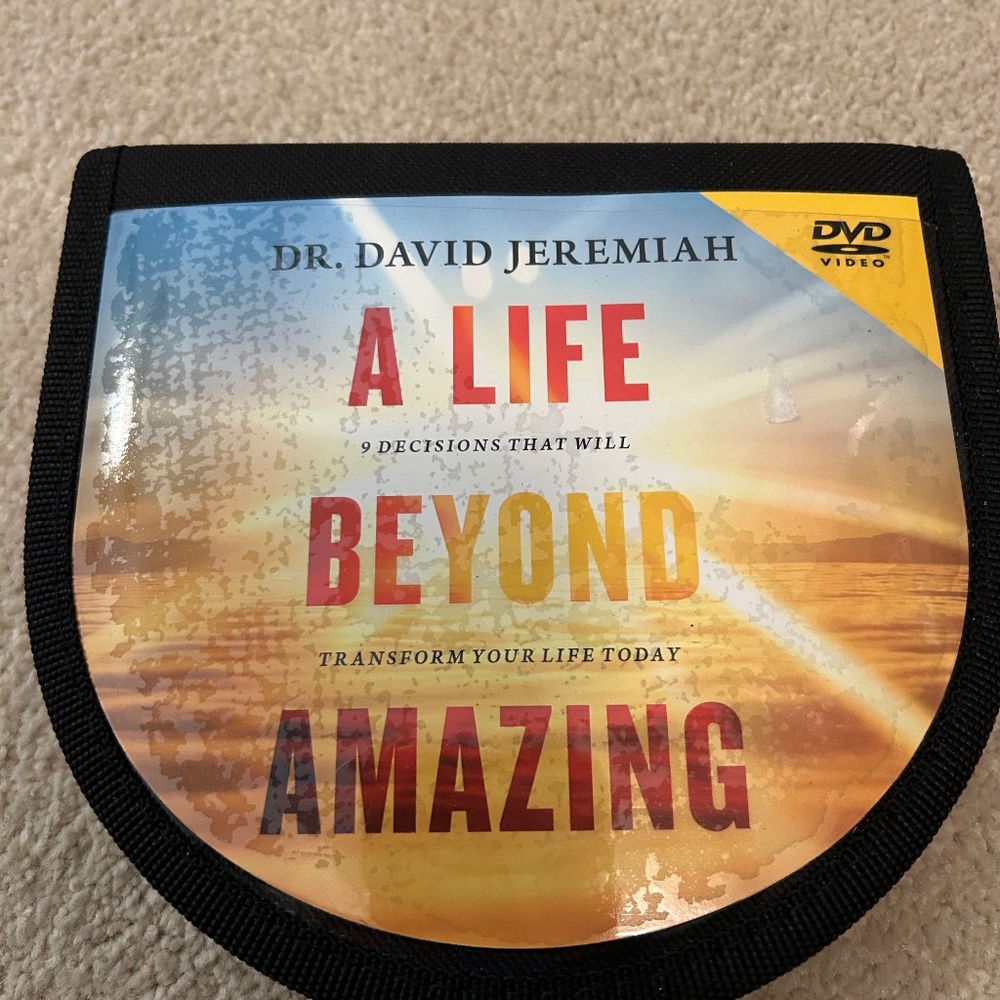 DVD set dr. Jeremiah a life beyond amazing